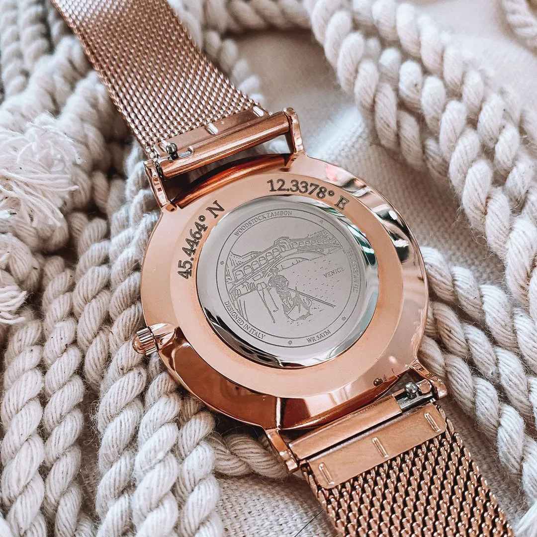Sunset White ® Waterproof Watch - Limited Edition