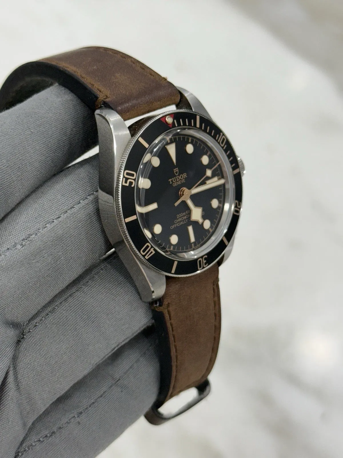Tudor Black Bay BB58 Stainless Steel Black Dial 39mm Auto Watch 79030N