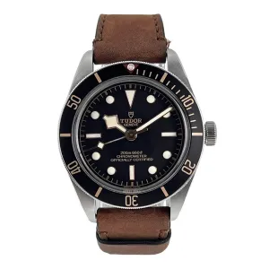 Tudor Black Bay BB58 Stainless Steel Black Dial 39mm Auto Watch 79030N