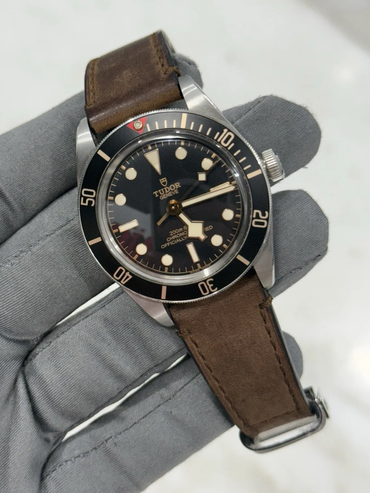 Tudor Black Bay BB58 Stainless Steel Black Dial 39mm Auto Watch 79030N