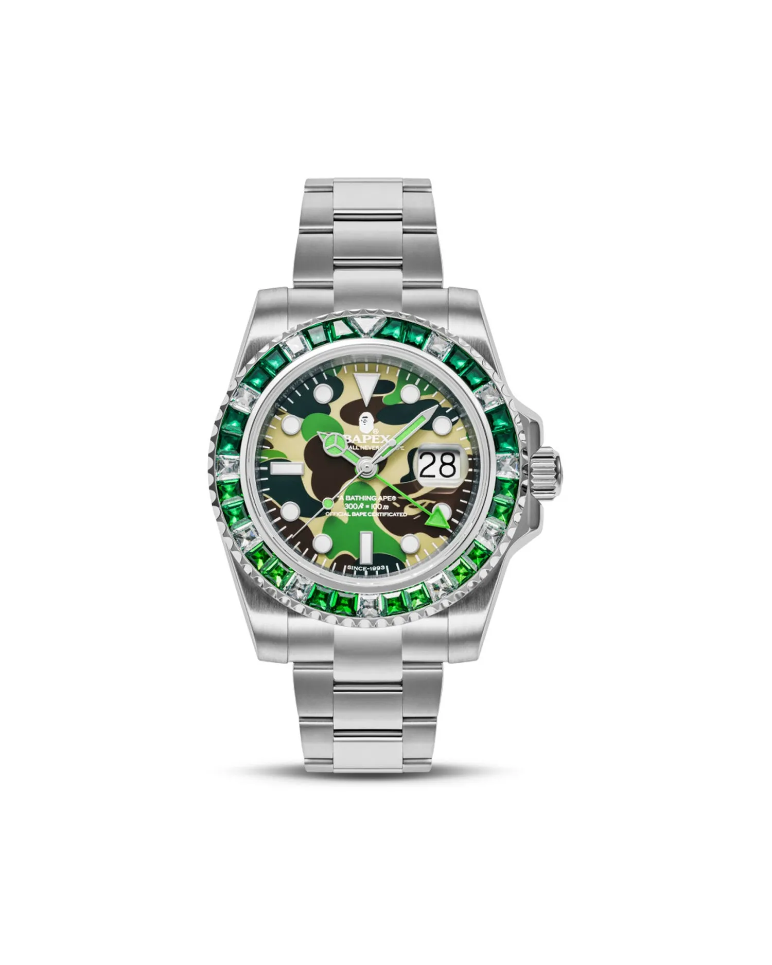 Type 2 BAPEX Abc Camo Crystal Stone