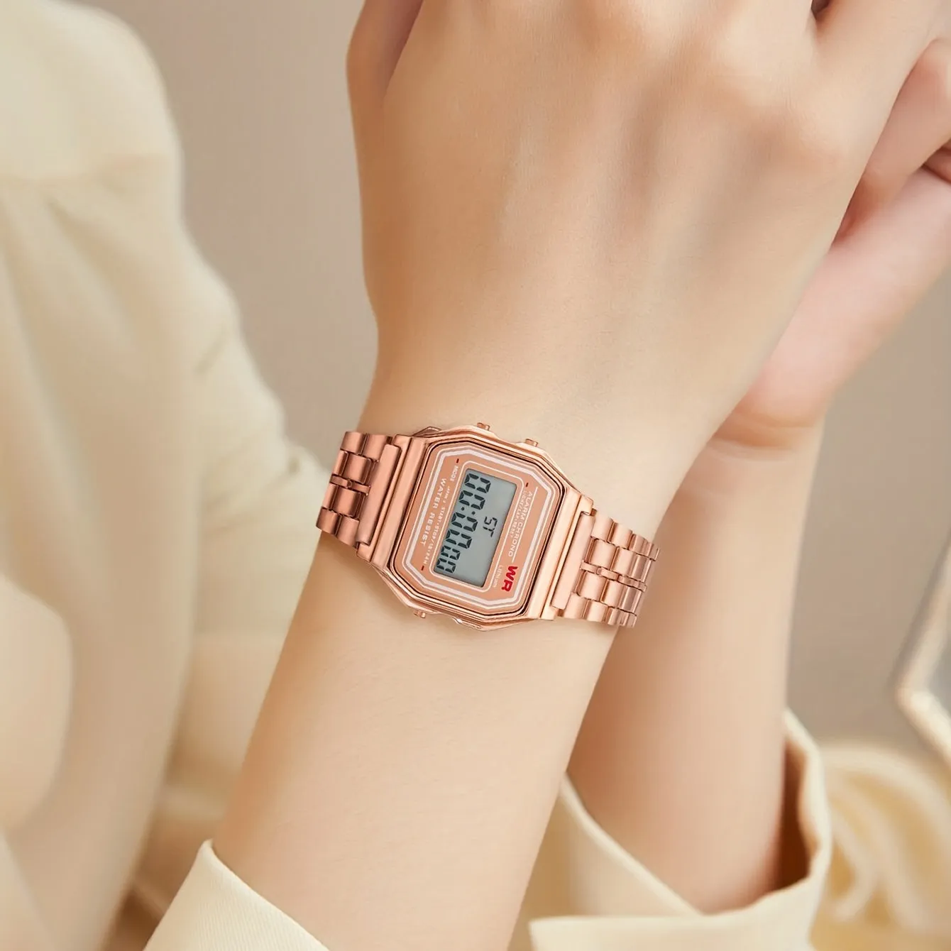 Versatile Waterproof Digital Watch