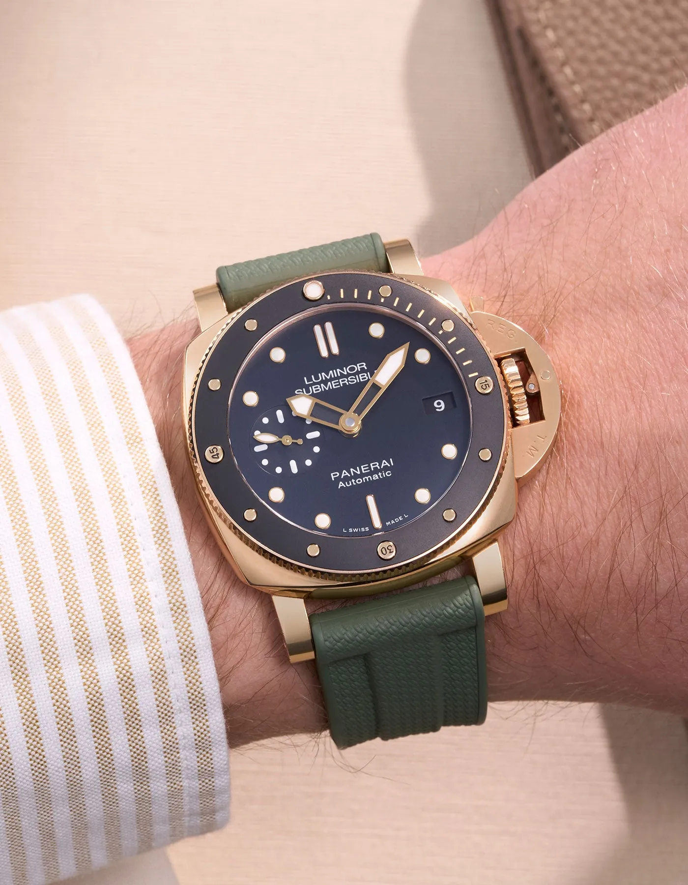 Vertech FKM Rubber Straps for Panerai Submersible