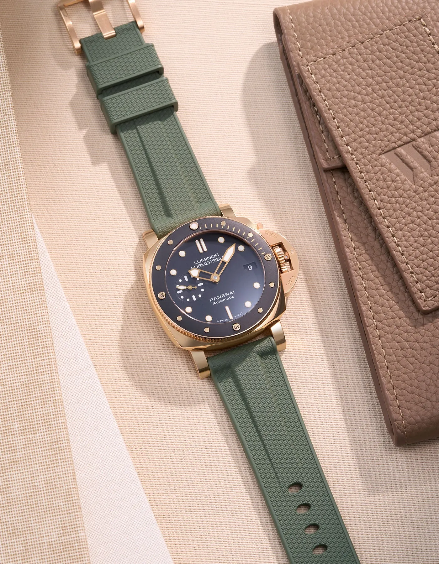 Vertech FKM Rubber Straps for Panerai Submersible