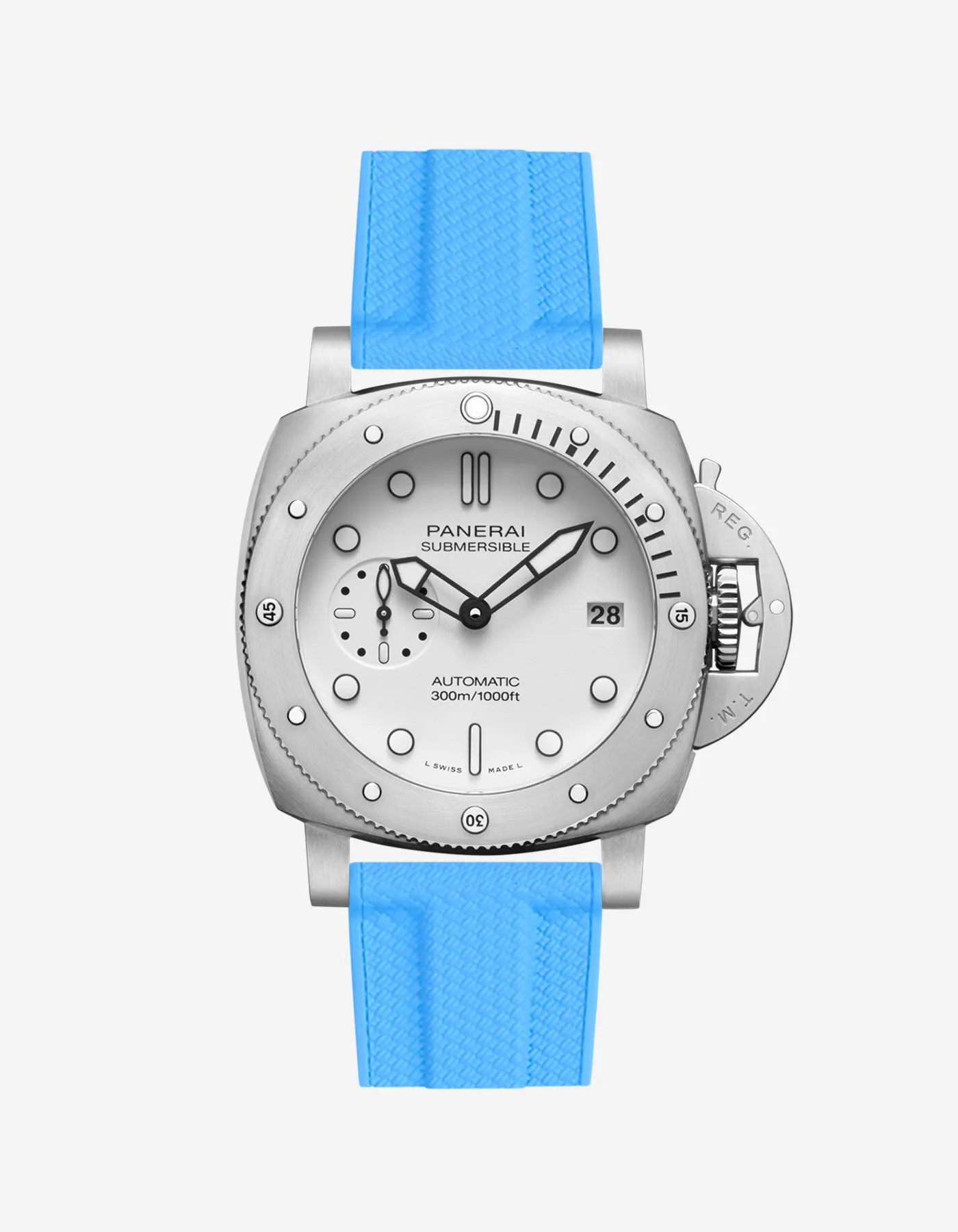Vertech FKM Rubber Straps for Panerai Submersible
