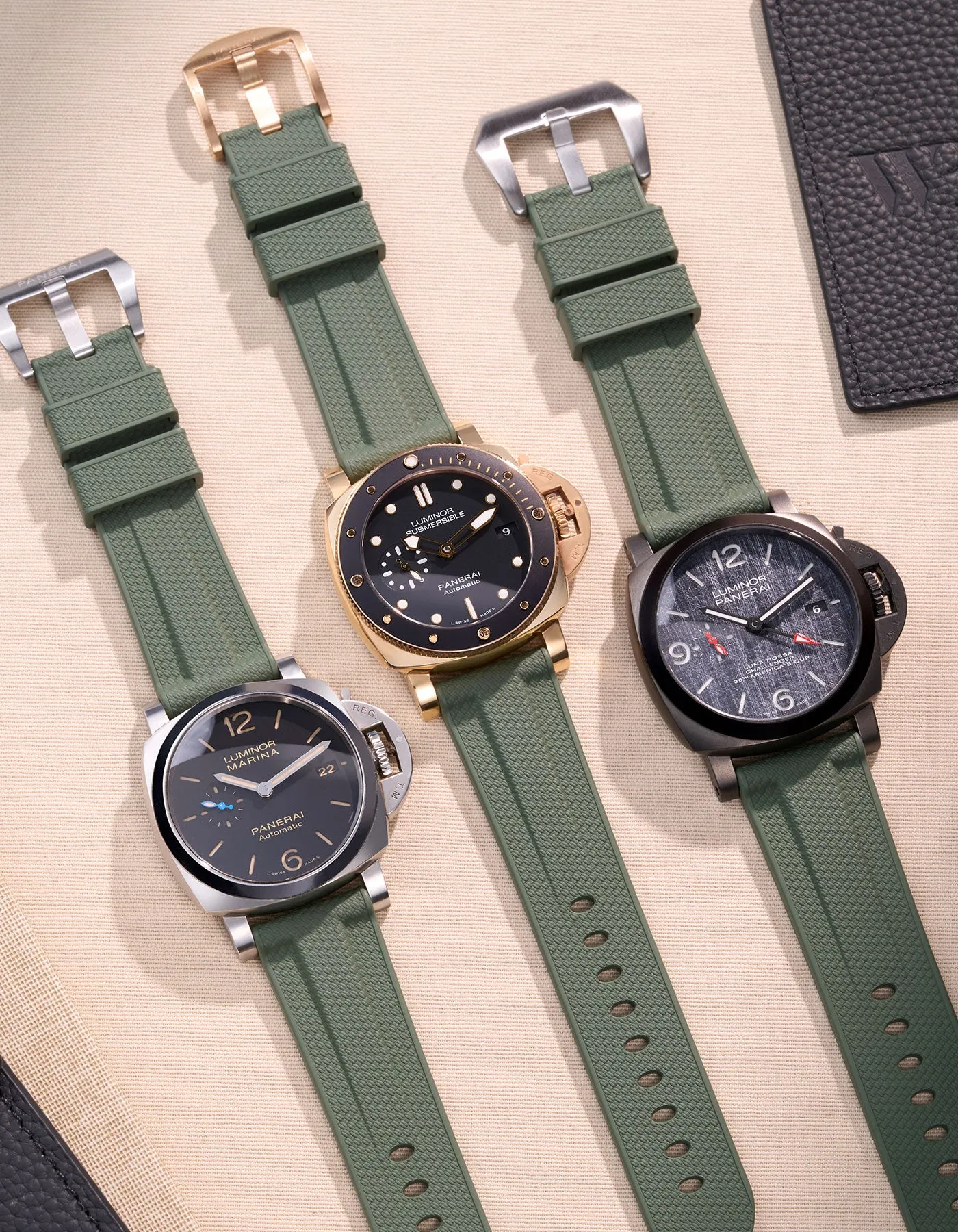 Vertech FKM Rubber Straps for Panerai Submersible