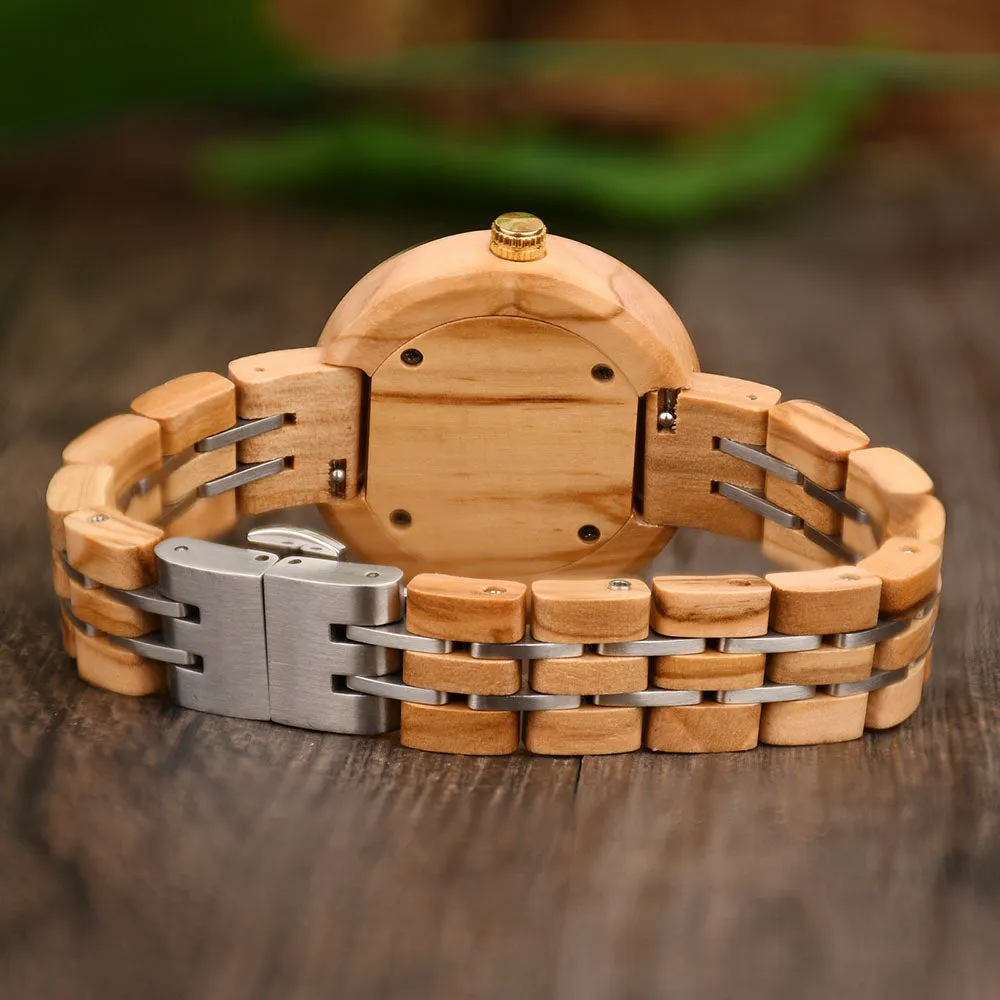 VIORA - Women Wood Watch