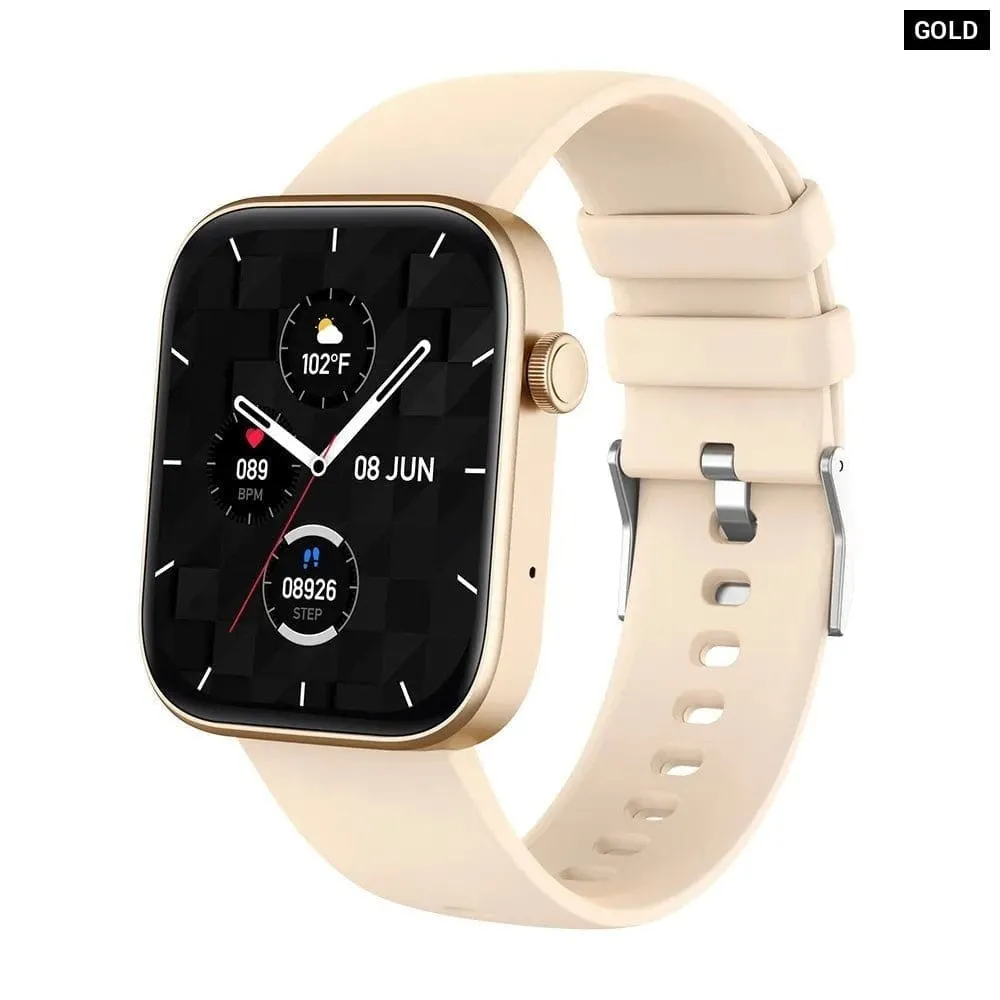 Waterproof Voice Calling Smart Notifications Voice Assistant Smartwatch for Men Women