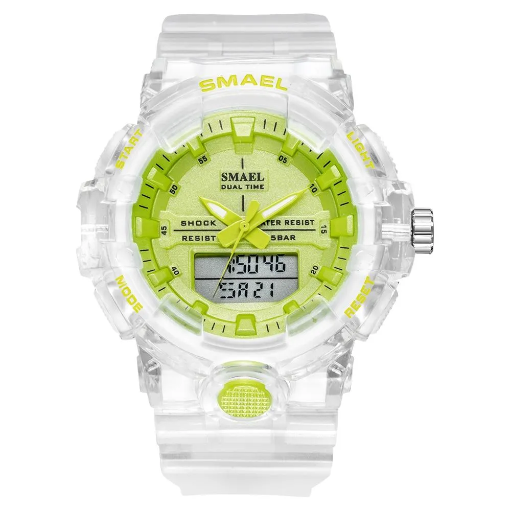 Women's 50M Waterproof Transparent Watches