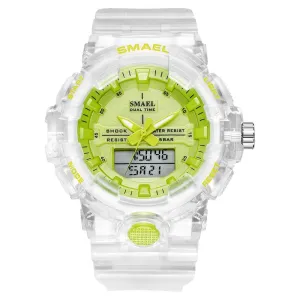 Women's 50M Waterproof Transparent Watches