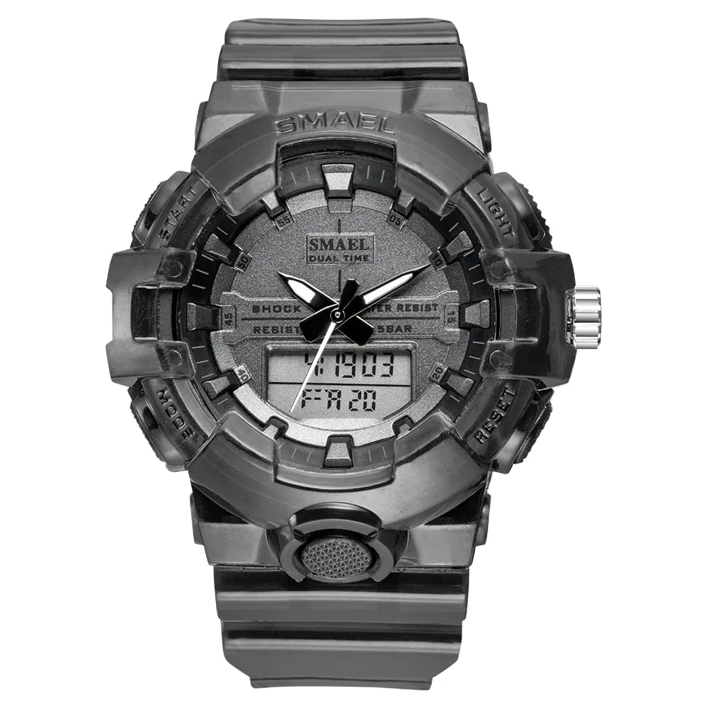 Women's 50M Waterproof Transparent Watches