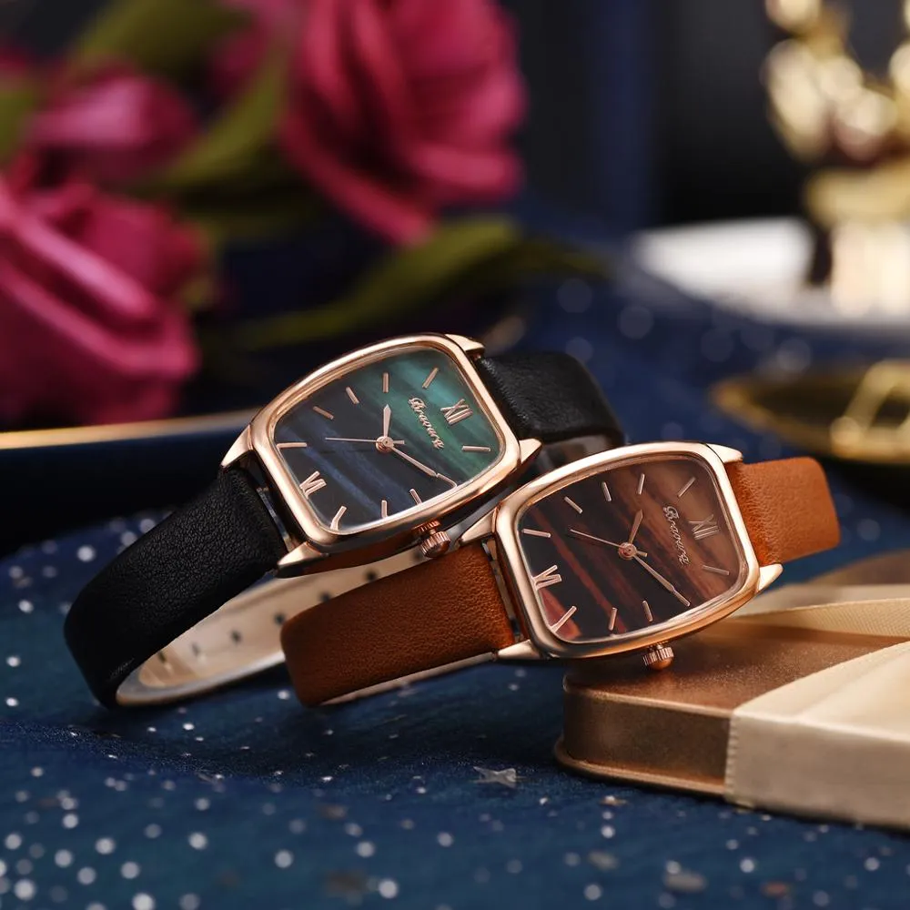 Women's Shell Dial Watch with Bracelet