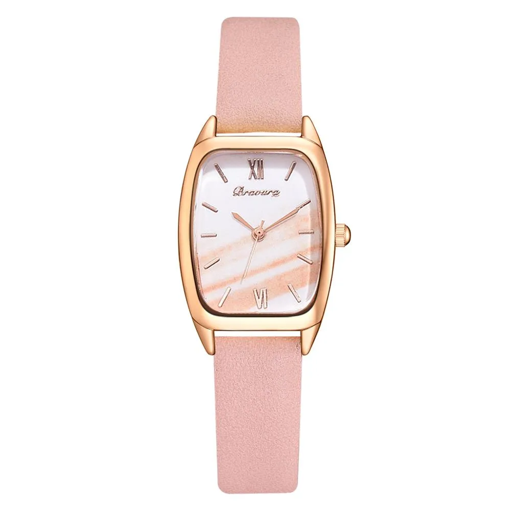 Women's Shell Dial Watch with Bracelet