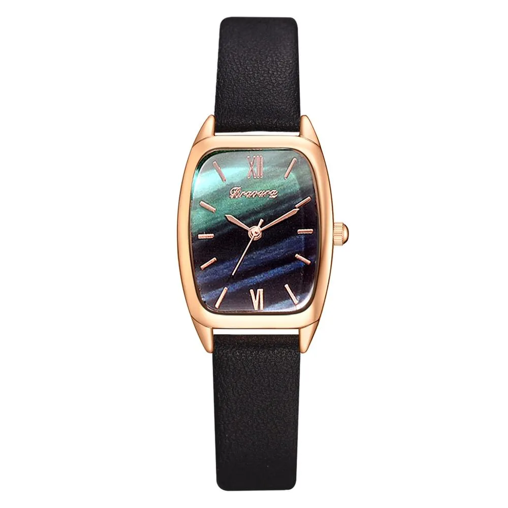 Women's Shell Dial Watch with Bracelet