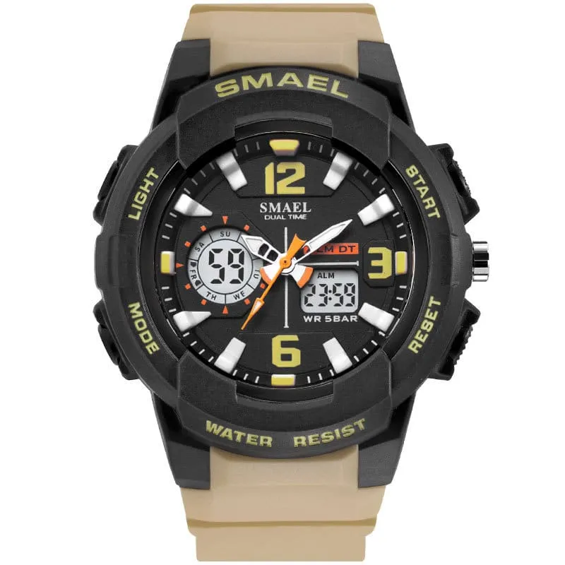 Women's Two Color Design LED Sport Watch